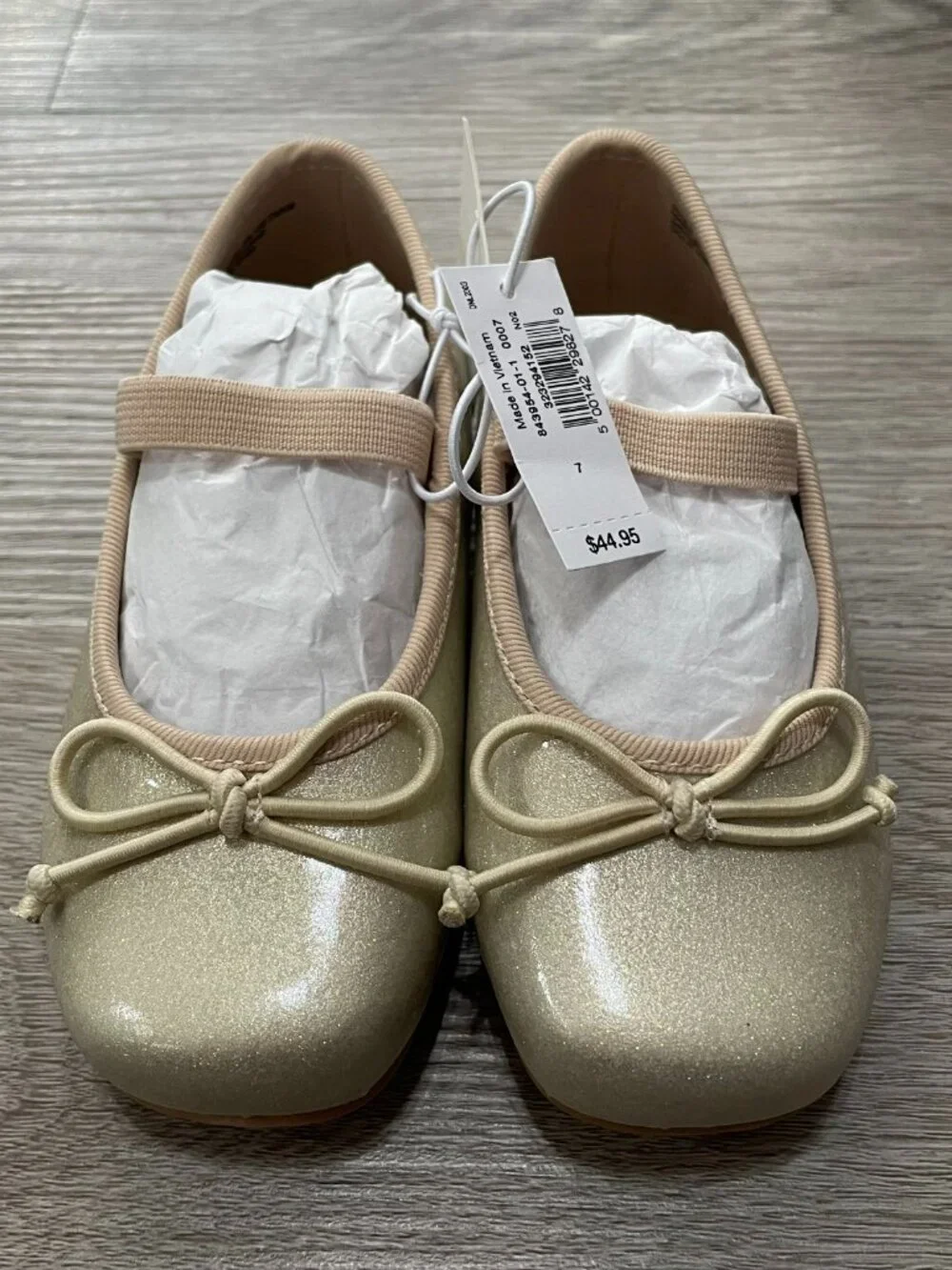 Toddler Shimmer Mary Jane Flats